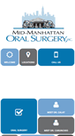 Mobile Screenshot of midmanhattanoralsurgery.com